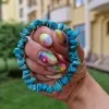 Гривна от Естествени камъни "Тюркоаз" за Повече Хармония и Щастие